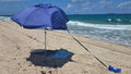 ShadeSecure keeping an beach umbrella in place during high winds